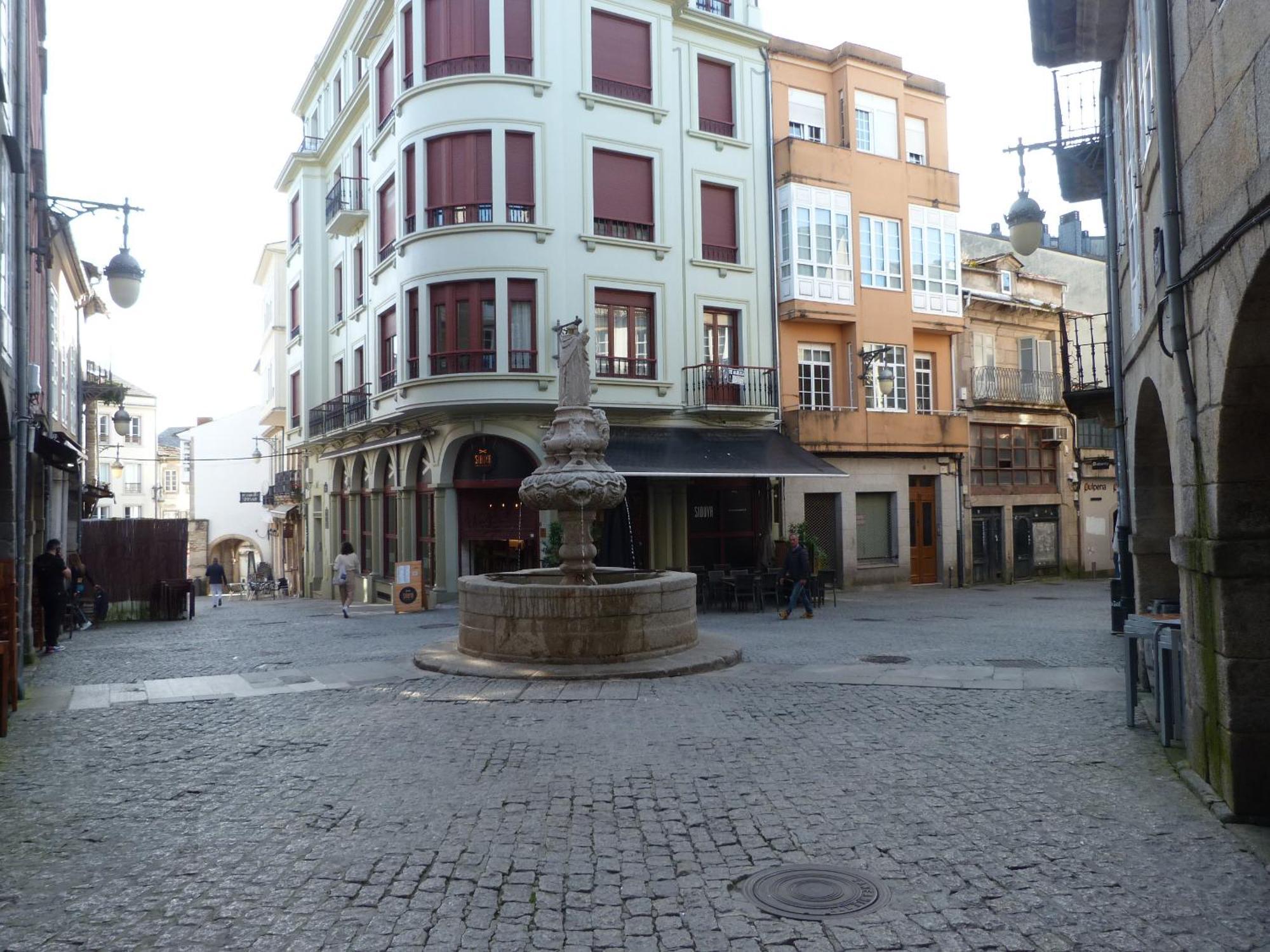 Ferienwohnung Foroplaza Duplex Lugo Exterior foto