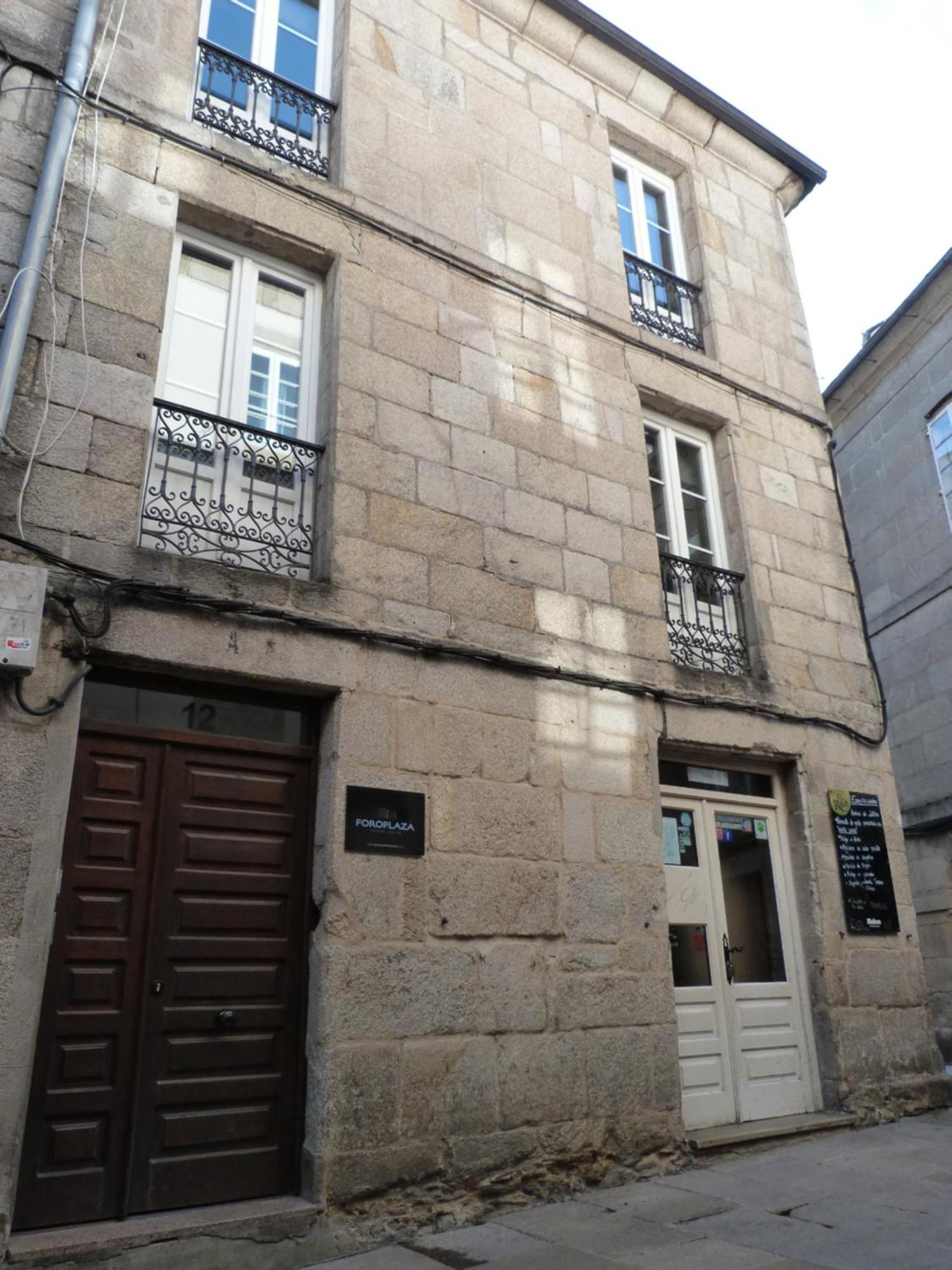 Ferienwohnung Foroplaza Duplex Lugo Exterior foto